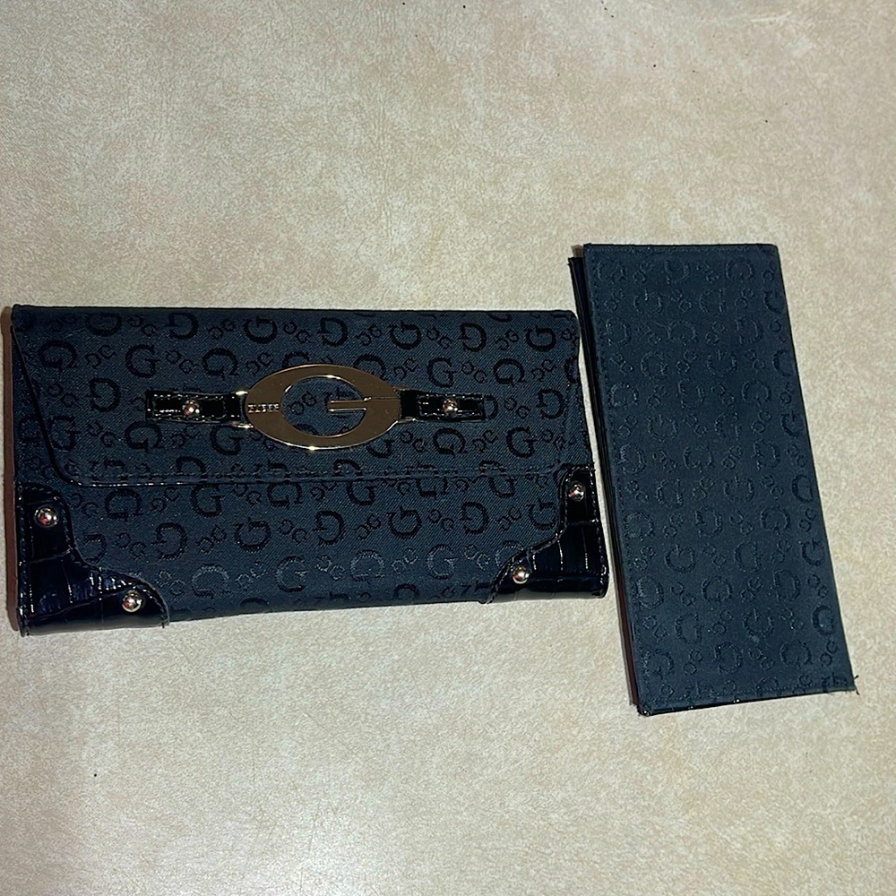 Guess Wallet with checkbook holder.